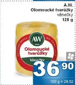 Jip A.W. Olomoucké tvarůžky nabídka