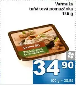 Jip VARMUŽA Tuňáková pomazánka nabídka