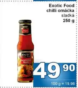 Jip Exotic Food nabídka