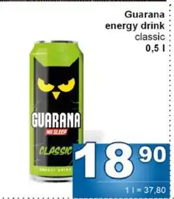 Jip GUARANA ENERGY DRINK nabídka