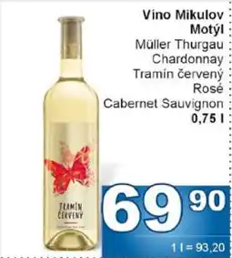 Jip Víno Mikulov Motýl nabídka