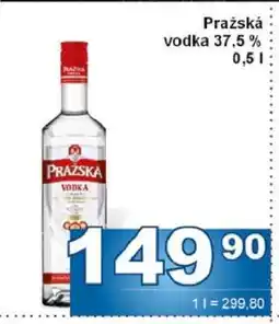 Jip Pražská Vodka 37,5 % nabídka