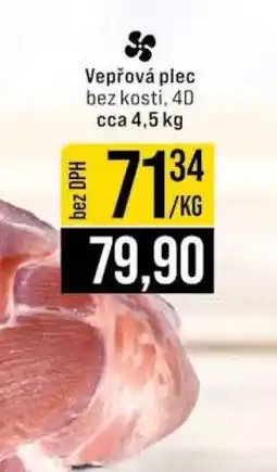 Jip Vepřová plec bez kosti 4D cca 4,5 kg nabídka