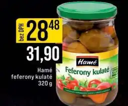 Jip Hamé Feferony kulaté nabídka