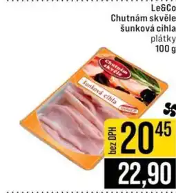 Jip Le&Co Chutnám skvěle šunková cihla nabídka