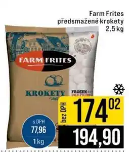 Jip Farm Frites nabídka