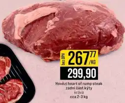 Jip Hovězí heart of rump steak nabídka
