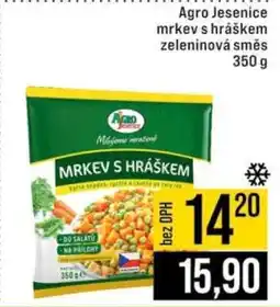 Jip Agro Jesenice mrkev s hráškem zeleninová směs 350 g nabídka