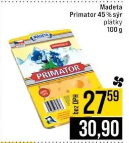 Jip Madeta Primator 45 % sýr plátky nabídka