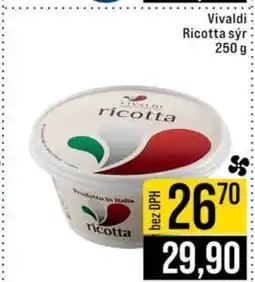 Jip Vivaldi Ricotta sýr nabídka
