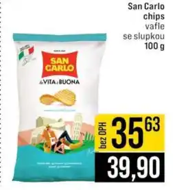 Jip San Carlo chips nabídka