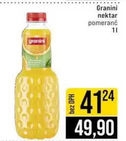 Jip Granini nektar nabídka