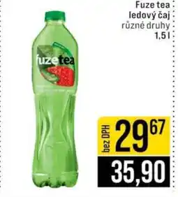 Jip Fuze Tea nabídka