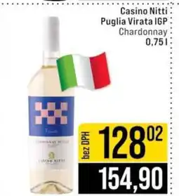 Jip Casino Nitti Puglia Virata IGP Chardonnay nabídka