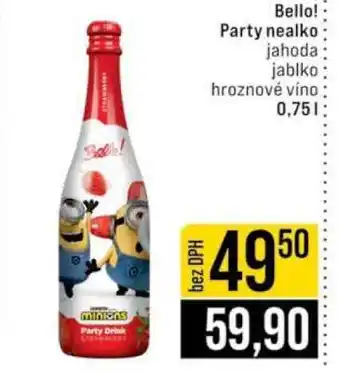 Jip Bello! Party nealko nabídka