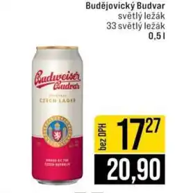 Jip Budějovický Budvar nabídka