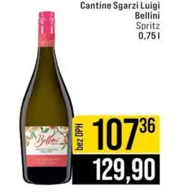 Jip Cantine Sgarzi Luigi Bellini spritz nabídka