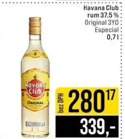 Jip Havana Club nabídka