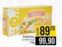 Jip Palačinky nabídka