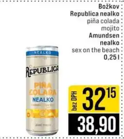 Jip Božkov Republica nealko piña colada nabídka