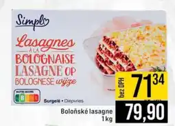 Jip Boloňské lasagne nabídka