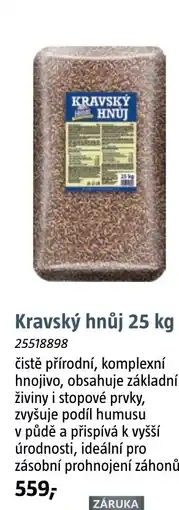 Bauhaus Kravský hnůj nabídka