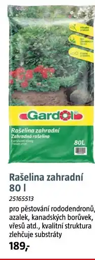 Bauhaus Rašelina zahradní nabídka