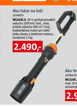 Bauhaus Aku fukar na listí nabídka