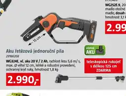 Bauhaus Aku řetězová jednoruční pila nabídka