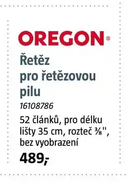 Bauhaus OREGON Řetěz pro řetězovou pilu nabídka