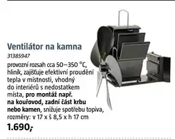 Bauhaus Ventilátor na kamna nabídka