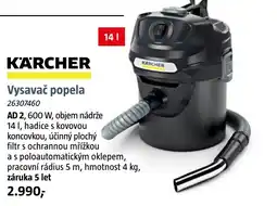 Bauhaus KÄRCHER Vysavač popela nabídka