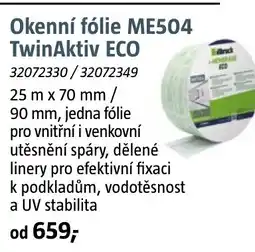 Bauhaus Okenní fólie ME504 TwinAktiv ECO nabídka