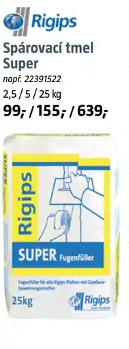 Bauhaus Rigips Spárovací tmel Super nabídka