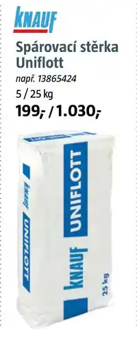 Bauhaus KNAUF Spárovací stěrka Uniflott nabídka