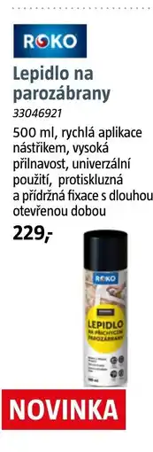 Bauhaus ROKO Lepidlo na parozábrany nabídka