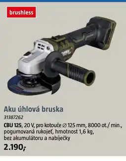 Bauhaus Aku úhlová bruska nabídka