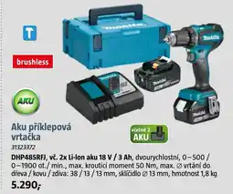 Bauhaus Aku příklepová vrtačka nabídka
