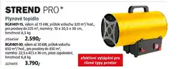 Bauhaus STREND PRO® Plynové topidlo nabídka