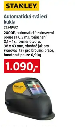 Bauhaus STANLEY. Automatická svářecí kukla nabídka
