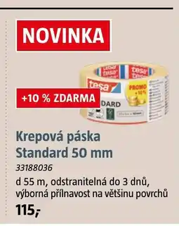Bauhaus Krepová páska Standard 50 mm nabídka