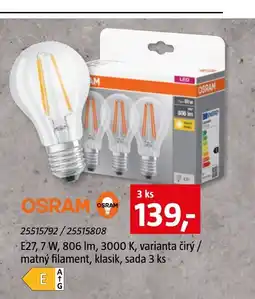 Bauhaus Osram nabídka
