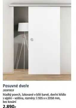 Bauhaus Posuvné dveře nabídka
