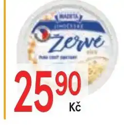 Žabka Jihočeské žervé, Jihočeská smetana zakysaná 15% nabídka