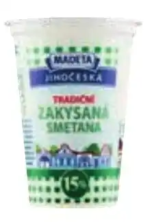 Žabka Jihočeská smetana zakysaná 15% nabídka