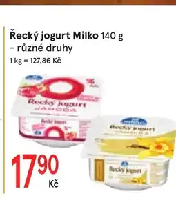 Žabka Řecký jogurt Milko nabídka