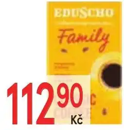 Žabka Káva Eduscho Family mletá nabídka