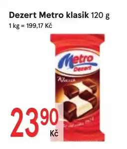 Žabka Dezert metro klasik nabídka