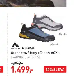 Intersport Mckinley aquamax outdoorové boty »tahsis aqx<< nabídka