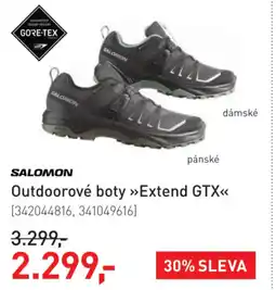 Intersport SALOMON Outdoorové boty >>Extend GTX<< nabídka